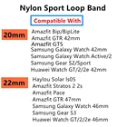 Ремешок 20 мм22 мм для Samsung Galaxy Watch active 2346 мм42 мм, браслет для Gear S3 Frontier correa Amazfit gtsbip Huawei watch GT 22e