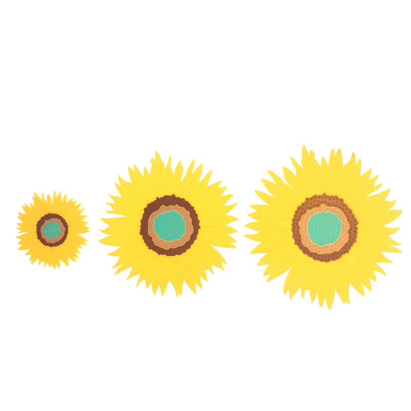 1PC Sunflower Hot Pot Holder Anti-Slip Cup Coaster Bowl Mat Heat Resistant Pan Pads | Дом и сад