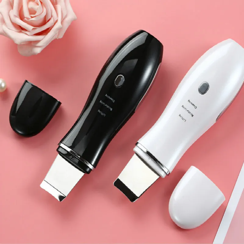 Ультразвуковой Скруббер кожи глубокий аппарат для чистки лица пилинг Лопата