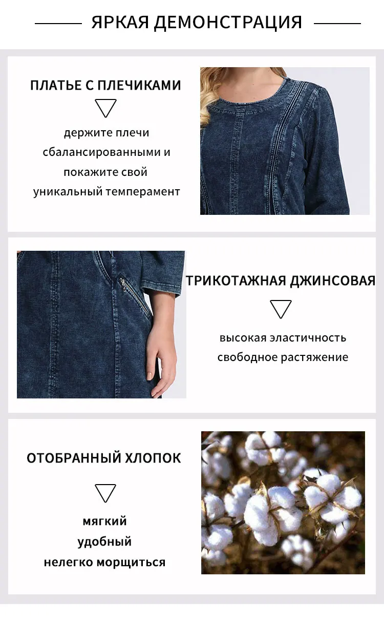 LIH HUA женская одежда джинсовое платье приталенное платье большого трикотажный костюм приталенное Высокая гибкость подплечники для одежды шифоновое высокое качество вязаное модно