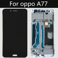 5 5 for oppo a77 lcd a77t lcd display touch screen with frame digitizer assembly replacement accessories