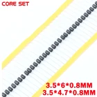 100 шт.лот индукторные шарики 3,5*6*0,8 осевые ферритовые шарики 3, 5x6x0, 83*4,7*0,8