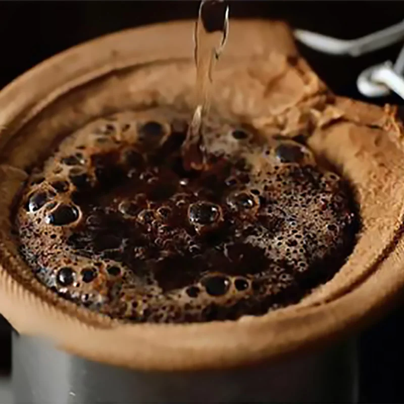 MICCK прочные многоразовые хлопковые фланелевые фильтры воронка фильтр для кофе