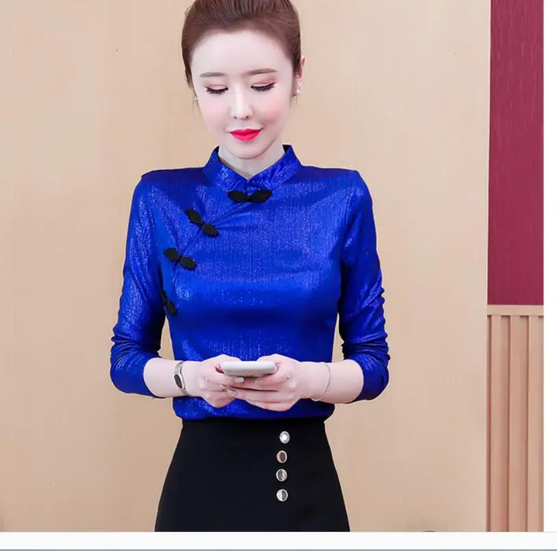 

2021 spring and autumn Summer with New style fashion Long sleeve Women's shirt