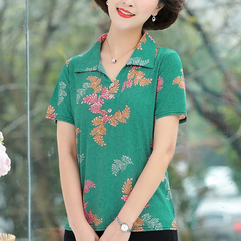 Блузка женская летняя в полоску с коротким рукавом 20 цветов