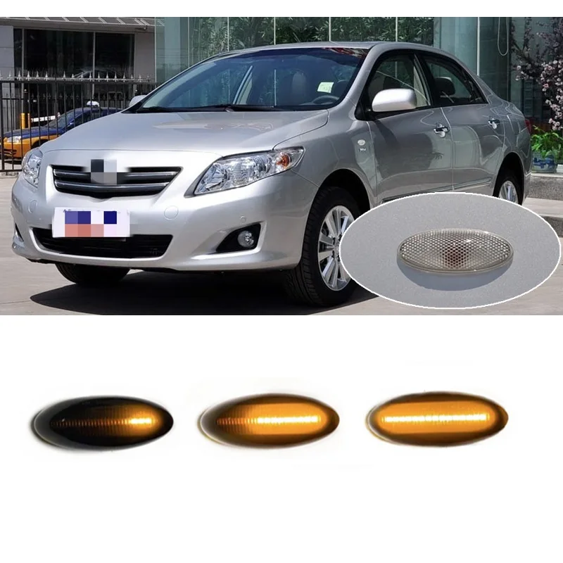 Подходит для Toyota YARIS P9 RAV4 ACA / ACE AURIS COROLLA E15 07 10 лампы Динамический светодиодный