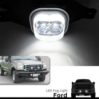 2x Smoke Lens LED Fog Light For Ford F250 F350 F450 F550 Excursion 2001-2004 Super Duty Led Driving Lamp
