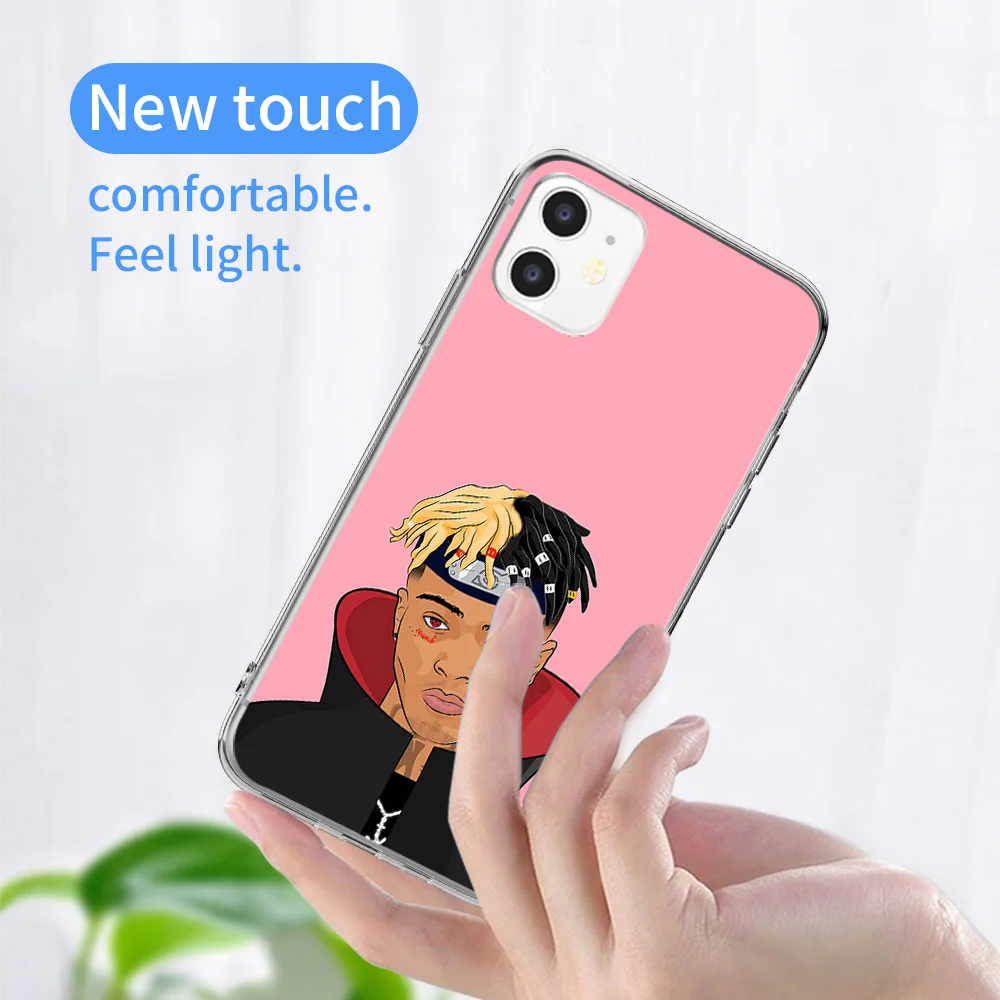 Модный чехол XXXTENTACION для телефона iPhone 11 Pro Max X XR XS MAX 7 8 6 6S Plus SE 2020 мягкие силиконовые