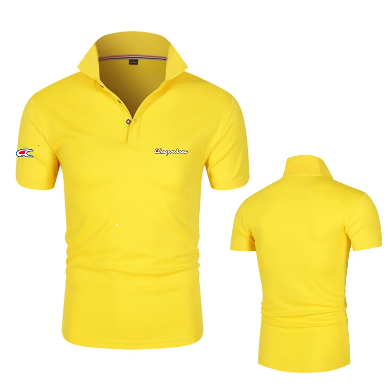 

2021Brand Clothing Men Polo Shirt Summer Men Business Casual Solid Male Polo Shirt Short Sleeve High Quality Pure Cotton T-shirt