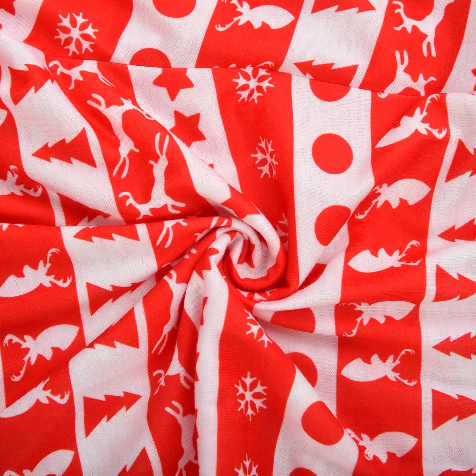 

Dad Mom Child Leisure Time Sets Christmas Printed Parent-child Outfit Blouse Tops+pants Xmas Family Matching Home Wear Sets #3