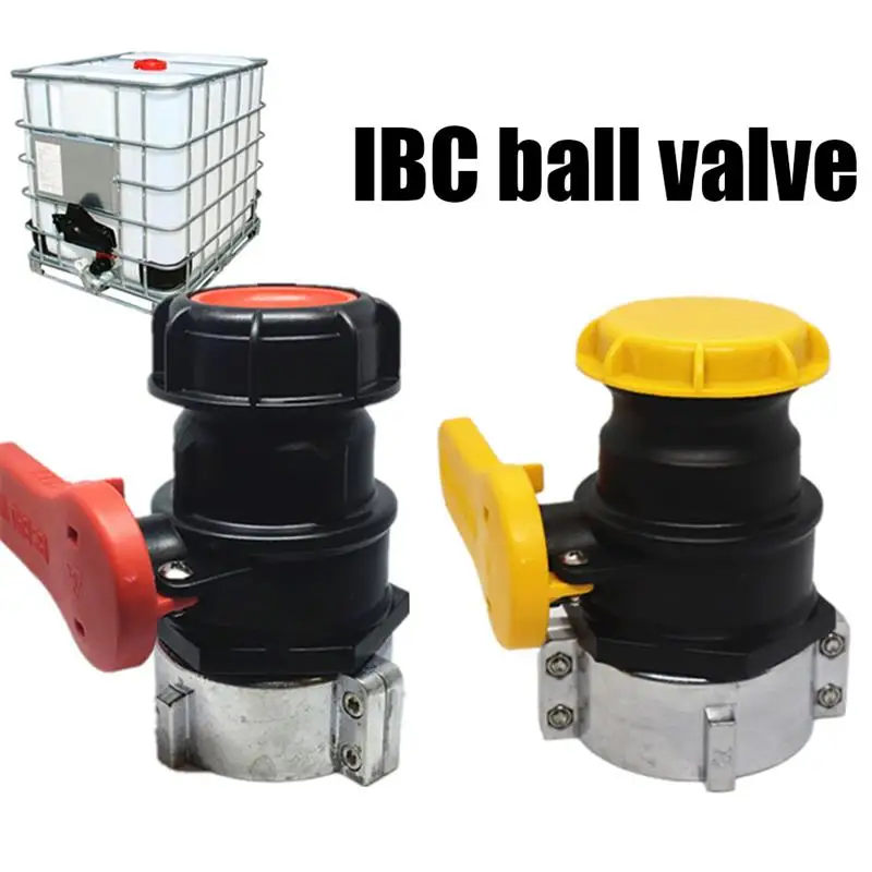 

IBC Tank Ball Valve Acid Alkali Resistance DN50 S75x6 (75 mm) IBC Tote Tank Drain Ball Valve Replacement for Container