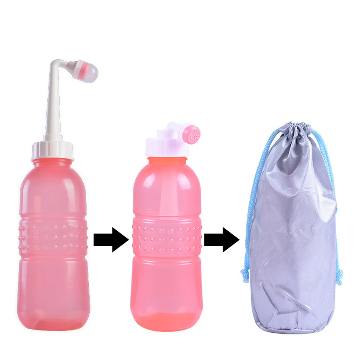 

Portable Bidet Handheld Personal Self Pregnant Woman Toilet Spray Water Bottle For Home Travel