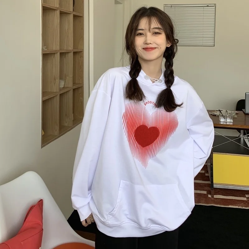 

# Real Shot, 6535 Scale Heart Printing Hooded Bathroom