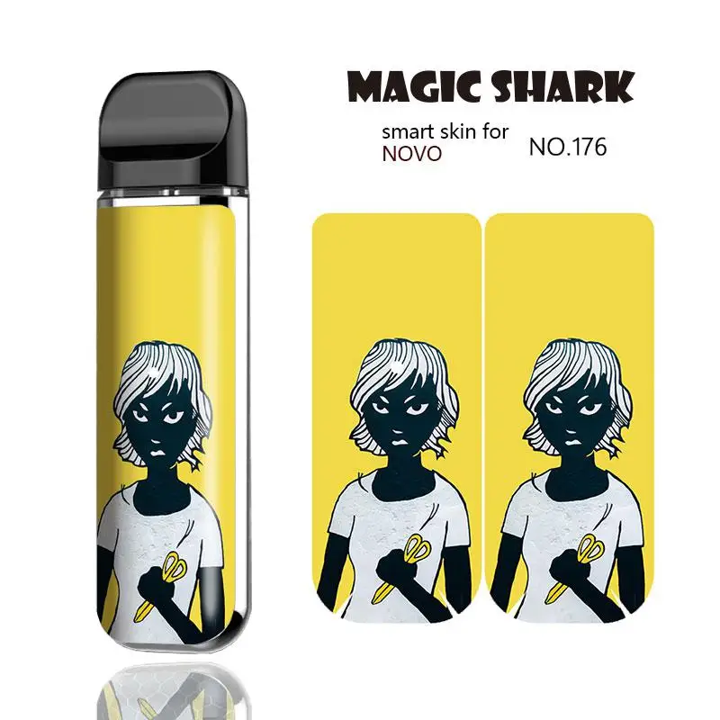 Ударопрочный чехол Magic Shark Cat Woman Devil Pikachu для Smok Novo наклейка пленка 176-185 | Мобильные