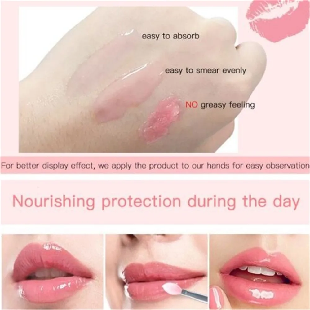 Увлажняющий крем для губ отшелушивающий набор бальзамов с кистью маска сна