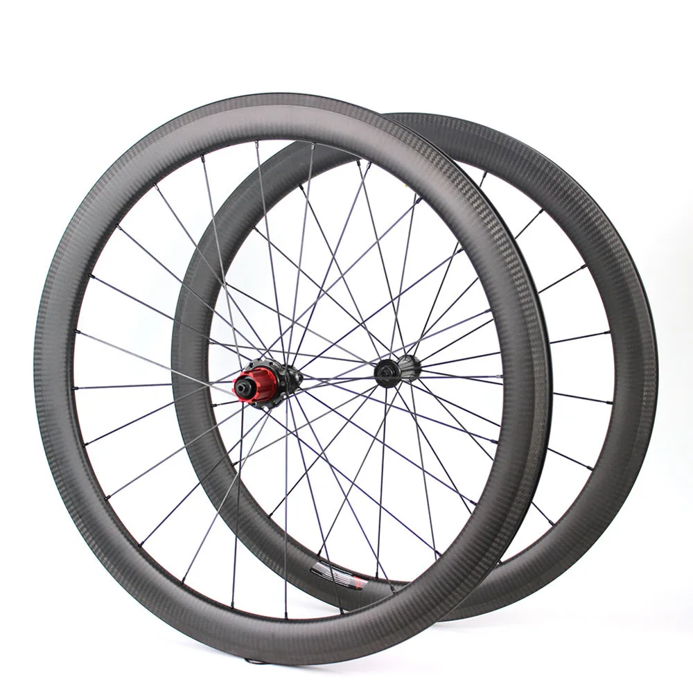 ELITEWHEELS шоссейные велосипедные Углеродные колеса 700c бескамерная покрышка