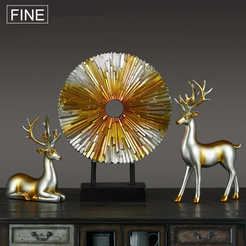 Estatuilla de pajaros redondos де сьервос la suerte nordica decoracion del hogar artesanias moderna | Дом и сад