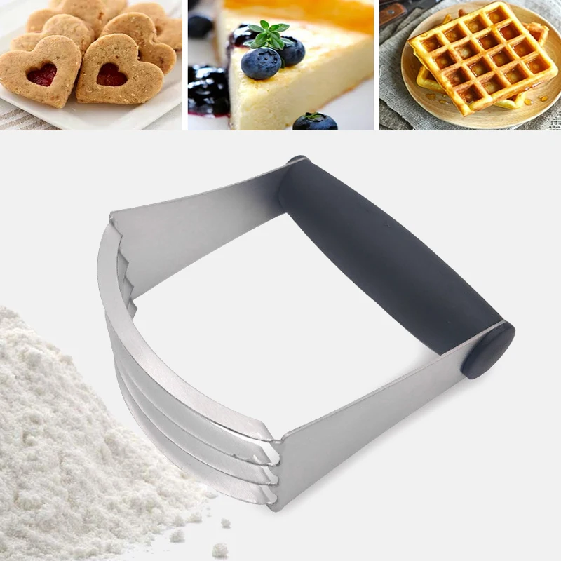 Миксер для теста из нержавеющей стали устройство приготовления порошка печенья