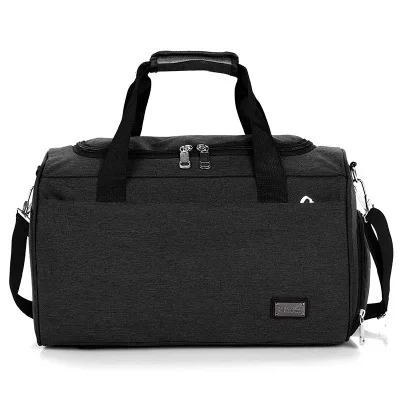 

Travel bag men's business trip hand luggage bag dry and wet separation with shoe cover gym bag large capacity storage moving bag