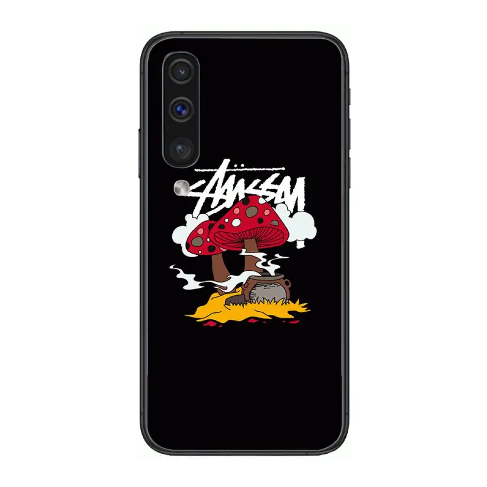 

American trendy brand Phone Case Hull For Samsung Galaxy A 3 5 6 7 8 9 E 2018 Plus 2017 E S Black Shell Art Cell Cover TPU