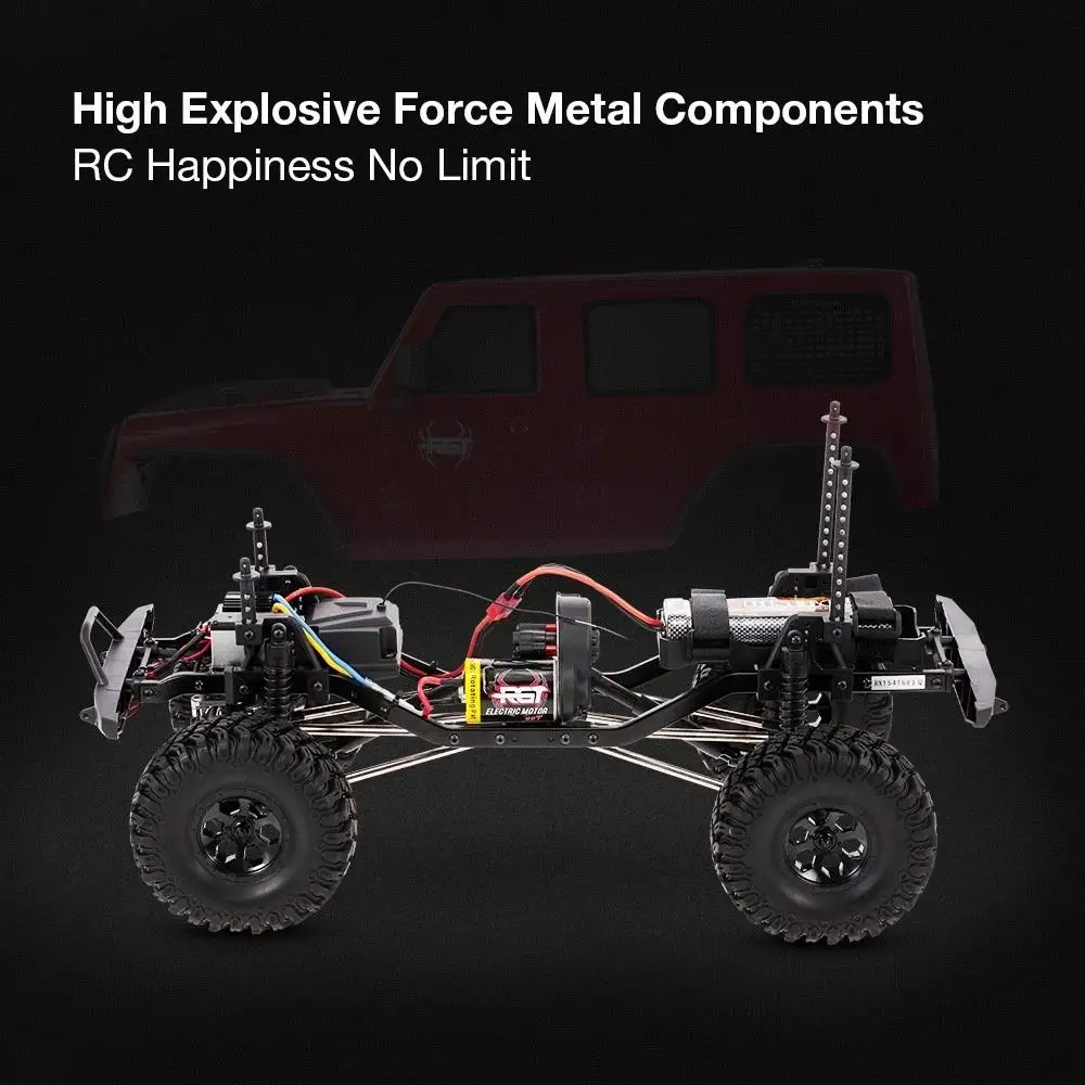 RGT 86100 1/10 2,4G 4WD RC Рок Гусеничный пульт дистанционного управления RC автомобиль стены гоночный автомобиль игрушки подарок для детей