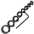 7 шт. сверла по дереву буровой локатор, стопорные хомуты, позиционер для колец буровой локатор, сверла по дереву QW