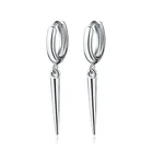 Лидер продаж, классические серьги-подвески в виде колец, цвет под золото, геометрические зеркальные серьги для мужчин и женщин, тонкие украшения