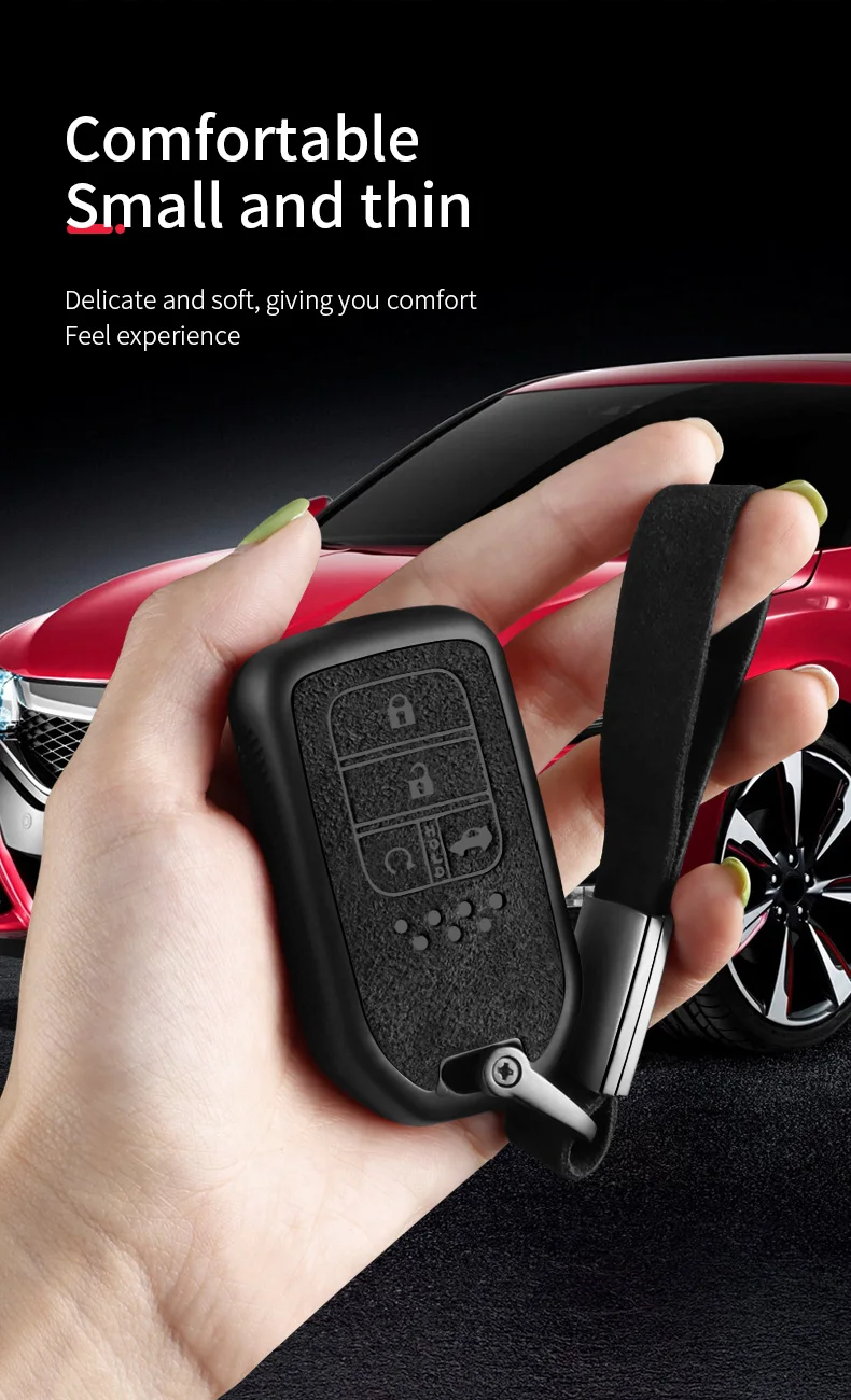 Чехол для ключей с дистанционным управлением для Honda 19CRV Pilot Accord Civic Fit HR-V