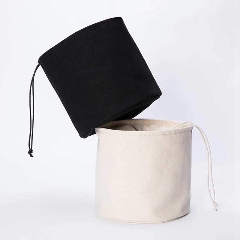 Холщовая Сумка для женщин Студенческая сумка хранения внутренняя сумка-ведро |