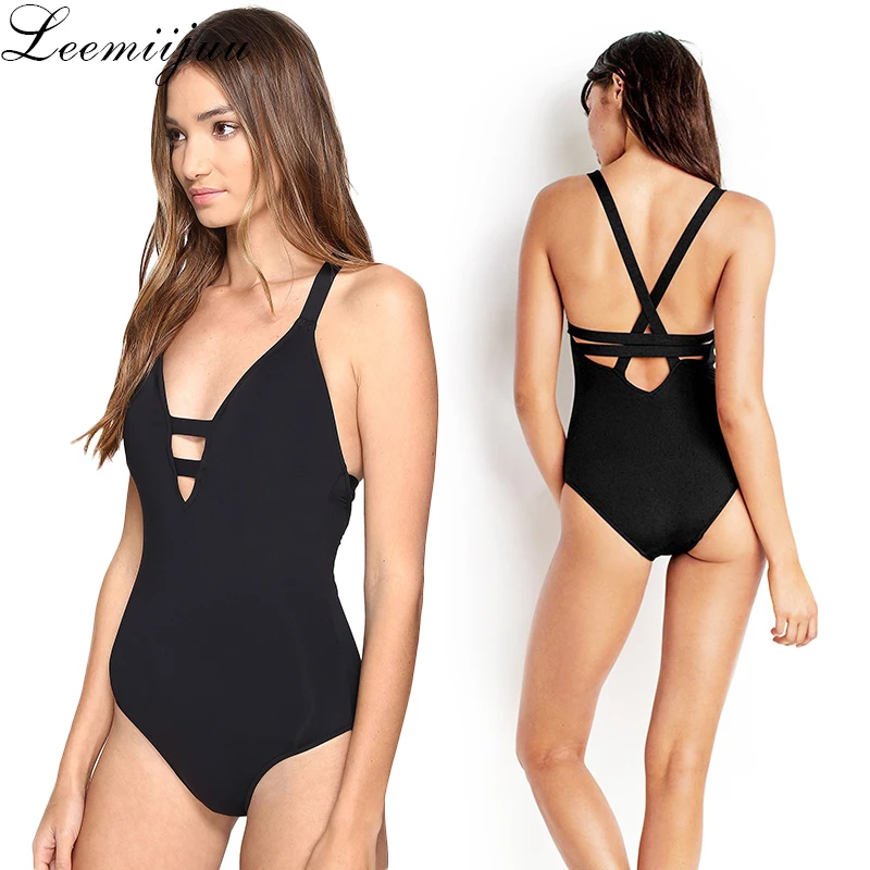 LEEMIIJUU 2020 цельный купальный костюм женская одежда для плавания пляжная с высокой