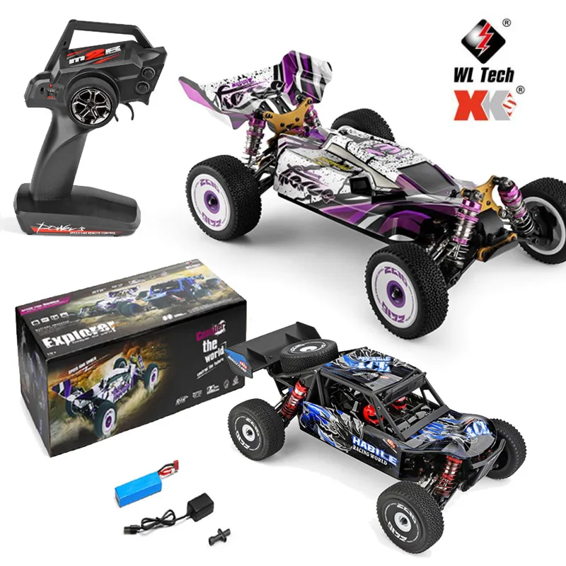 Новый Wltoys 124019 60 км/ч высокоскоростной Радиоуправляемый автомобиль RTR 1/12 Масштаб 2