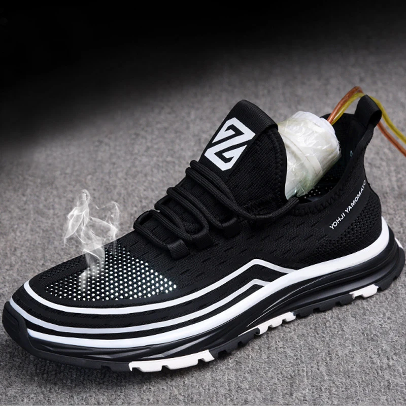 

Fashion Casual Breathable Light Sports Male Shoes Outdoor Walking Jogging Shoes