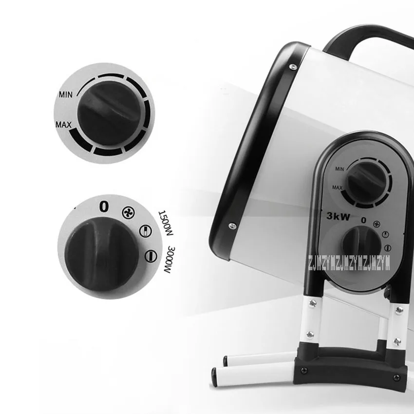 

BGP1403-03T Electric Heater Air Blower Household Industrial Heater For Domestic Breeding Brooding Greenhouse 220V 3000W 420m3/h