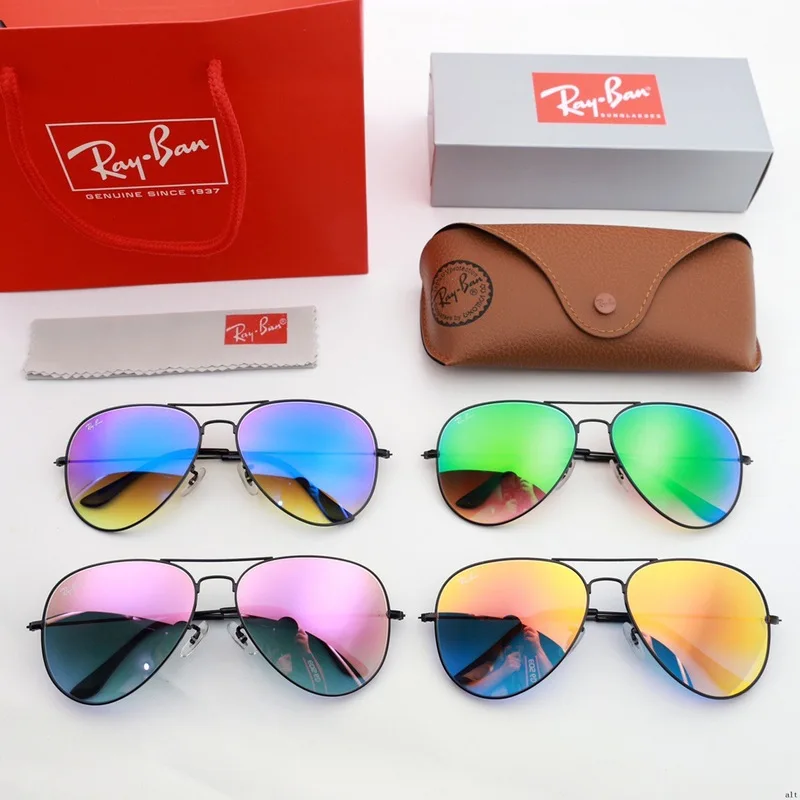 

Clssico piloto polarizado culos de sol homens moda metal culos de sol feminino preto conduo marca culos de sol