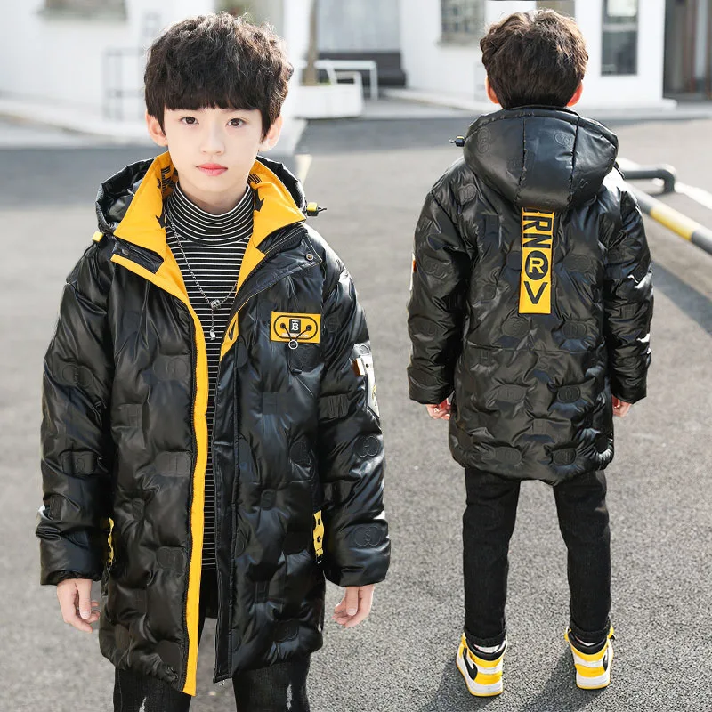 

Girls Baby's Kids Down Jacket Coat 2021 Elegant Warm Plus Thicken Winter Autumn High Quality Cotton Outfits Children's Clothing
