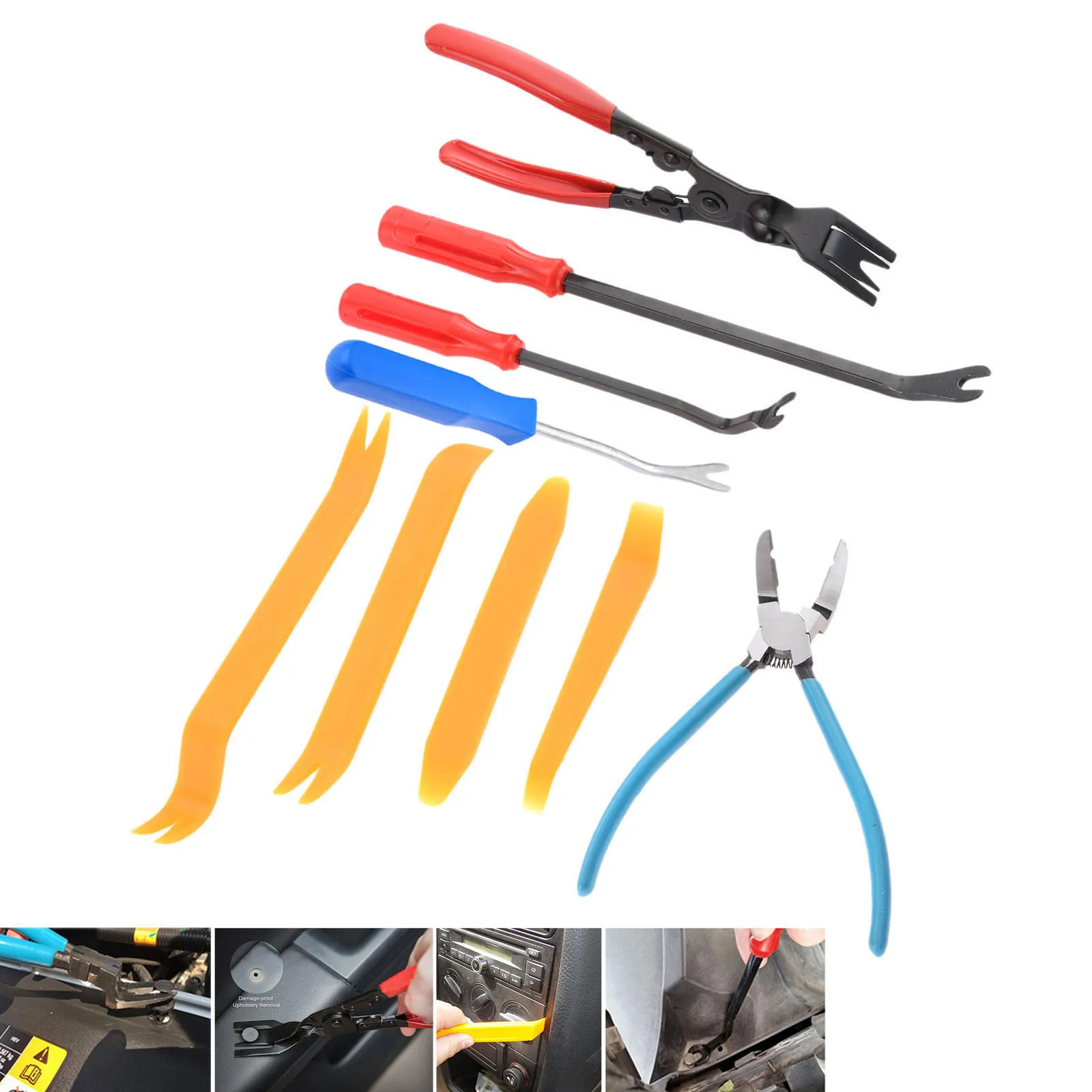 Инструмент для снятия Автомобильного Крепежа обивка дверной панели автомобиля