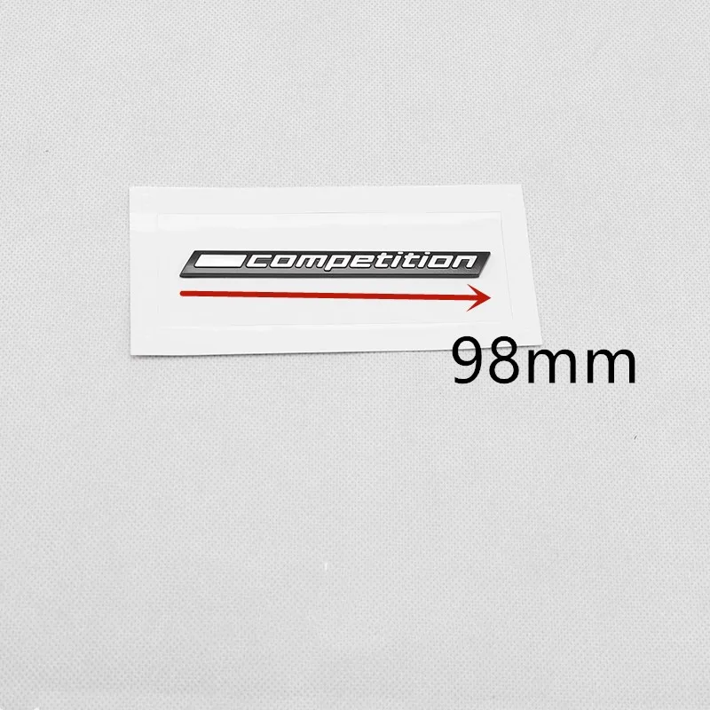 3D ABS Эмблема соревнований для BMW Thunder Edition M1 M2 M3 M4 M5 M6 M7 M8 X3M X4M X5M X6M стикер багажника