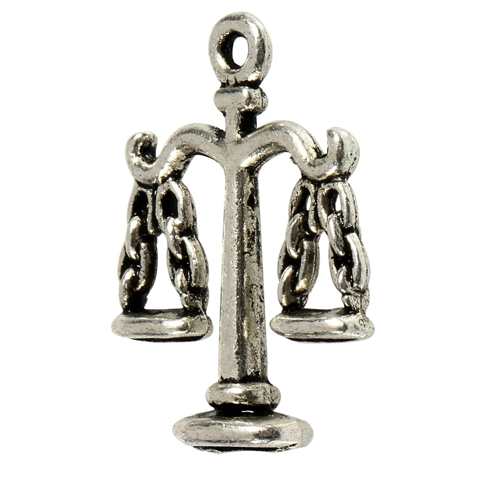 Новая Мода подвеска &quotВесы&quot ожерелье чокер Шарм ювелирные изделия ручной