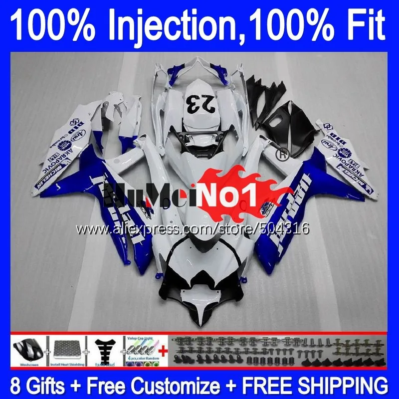 

OEM для SUZUKI GSXR-750 GSXR 600 750 GSXR600 GSX-R750 синий белый 17MC.59 GSXR-600 K8 GSXR750 2008 2009 2010 08 09 10 обтекатели