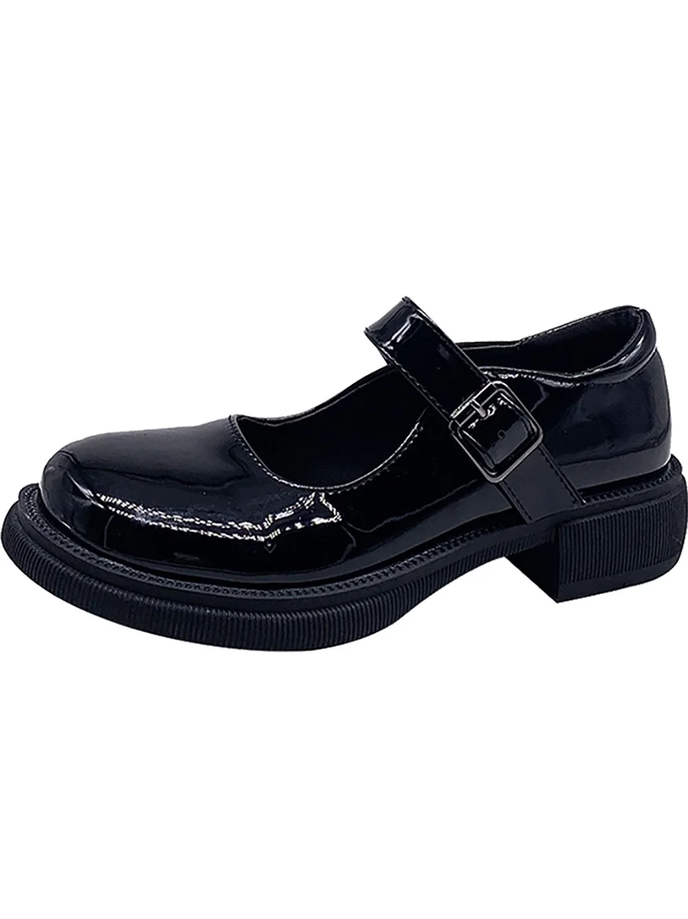 

2021 Women PU Leather lolita shoes Cute Gothic College Students Japanese style shoes Elegant Anime platform Mary Jane Shoes