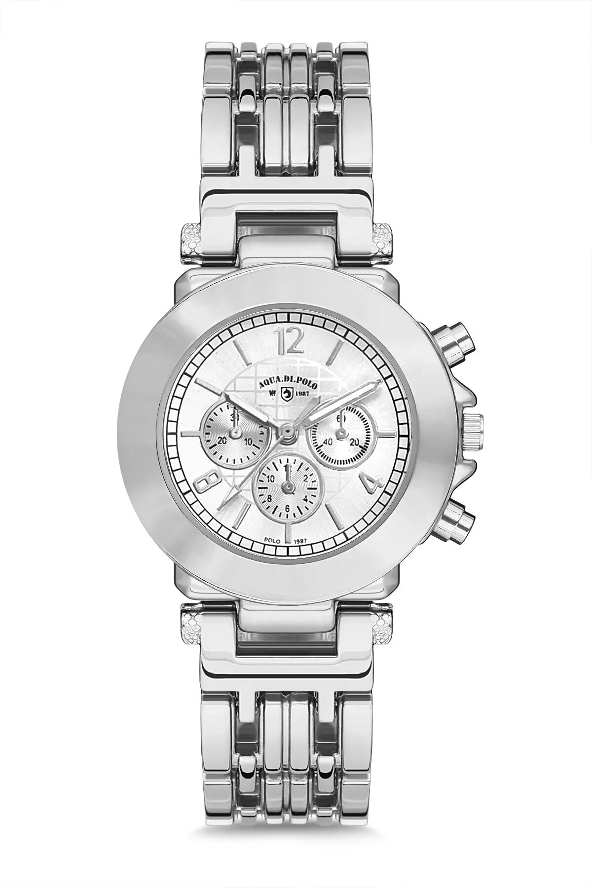 

2021 top Brand Luxury Fashion Women Silver Metal Quartz Wrist watch APSR1-A9582-KM151 Aqua di Polo 1987