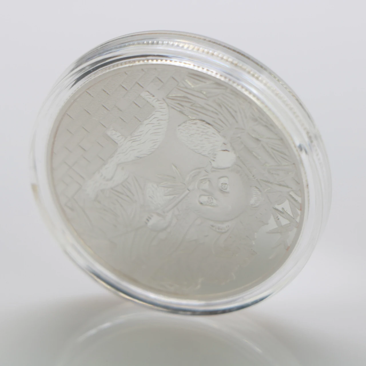 5 шт./лот Китайская панда серебряные монеты Памятная коллекция сплав ручная