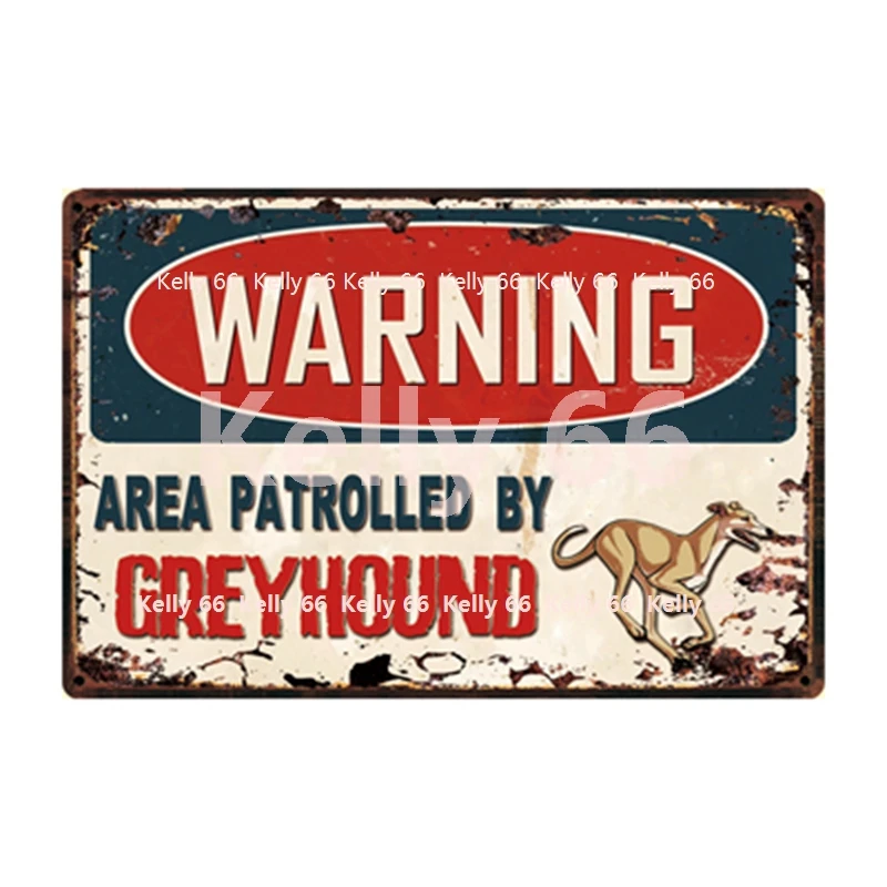 Предупреждение Kelly66] предупреждающая зона собаки патрулированная мальтисом