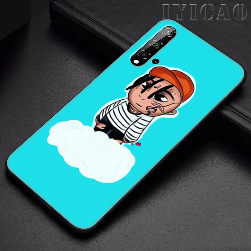 IYICAO Lil небо реперские кепки мягкий чехол для телефона Huawei Honor 9X20 Pro 7A 7C 7X8 9 10 Lite 8X 8C