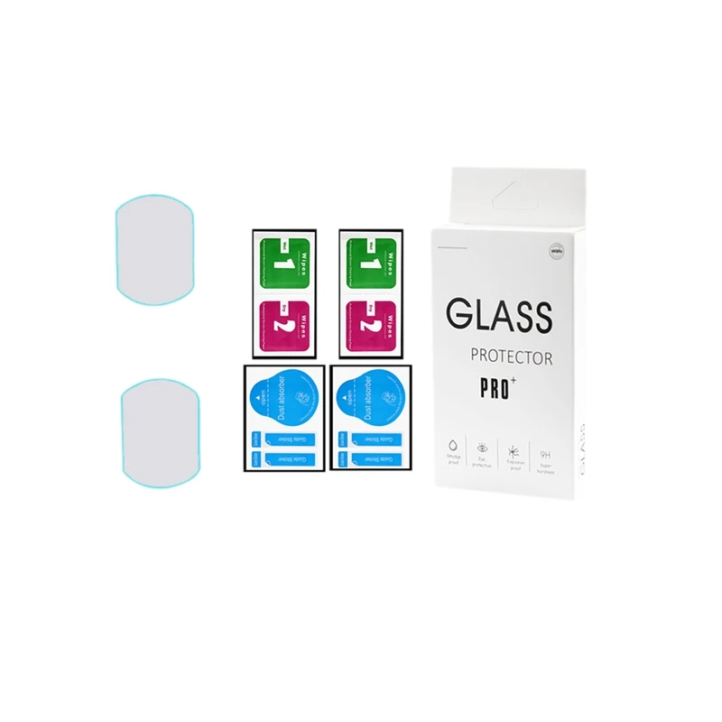 

4 шт. HD Защитная закаленная пленка взрывозащищенные от пота для очков DJI FPV V2 VR