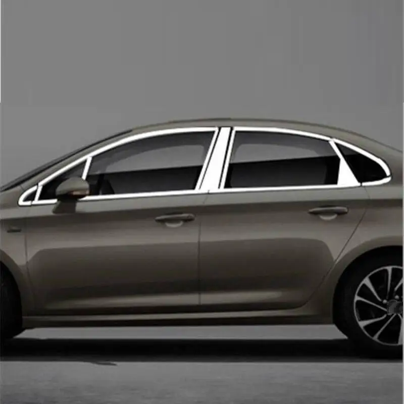 Модифицированный Авто хром Automovil оконные внешние защитные аксессуары яркие