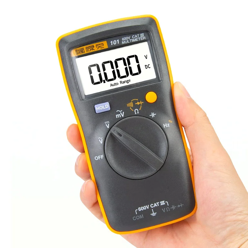 Цифровой базовый карманный цифровой мультиметр Fluke 101 F101 Электрический