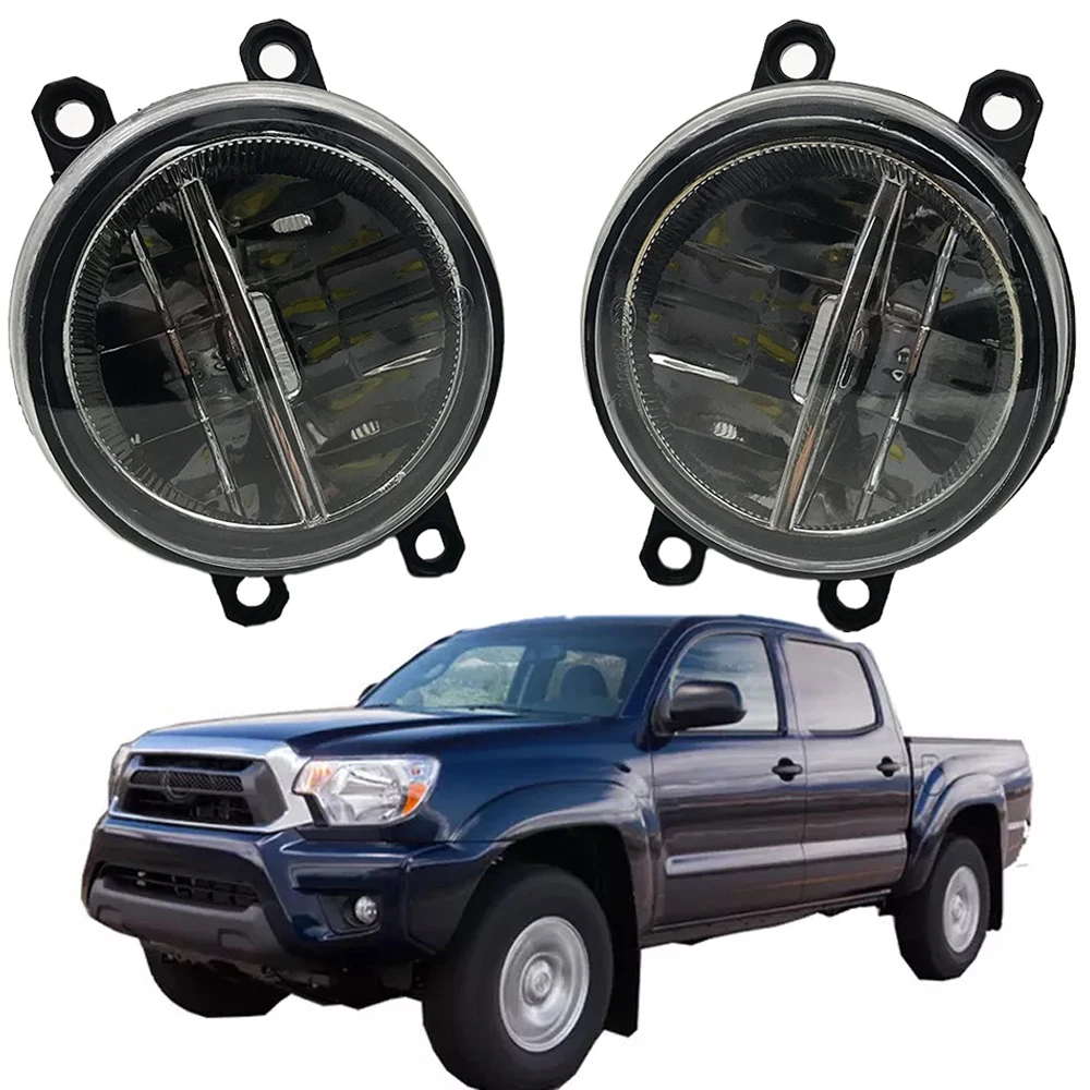 

Светодиодсветодиодный Противотуманные фары в сборе для переднего бампера автомобиля, 2 шт., противотуманные фары H11, 12 В, подходит для Toyota ...