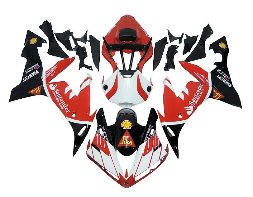 

Новый комплект обтекателей для мотоциклов ABS под давлением, подходит для YAMAHA YZF-R1 2004 2005 2006 R1 04 05 06, кузов красного цвета на заказ