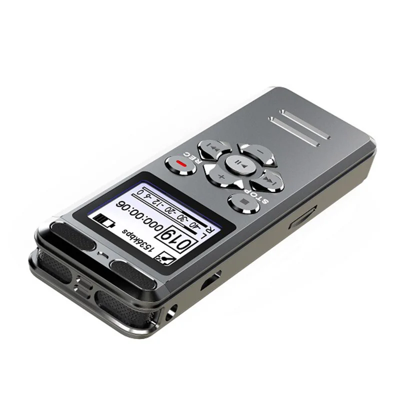 

Professional Mini Digital Voice Recorder Pen o Sound Recording Activated Dictaphone MP3 Player USB Drive Noise Reduction (16